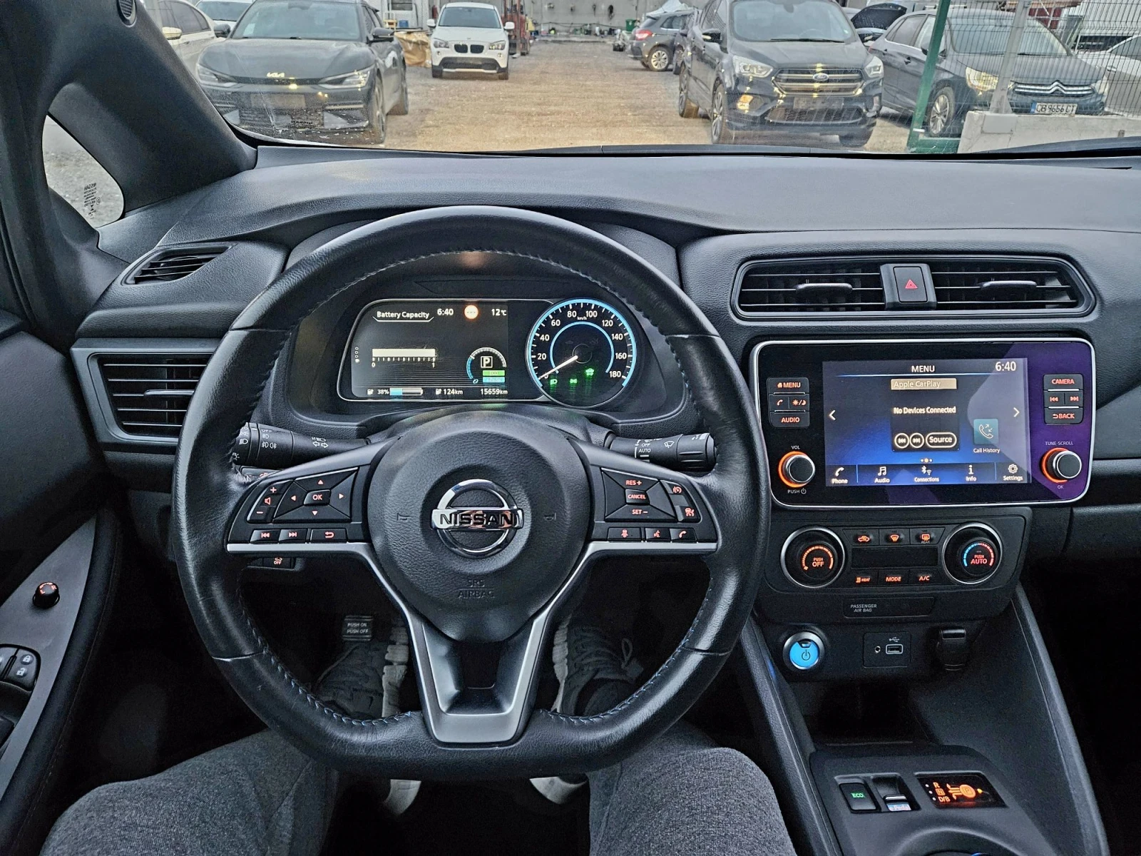 Nissan Leaf  15600km!!! Нов! Батерия на 100%, снимка 15 - Автомобили и джипове - 56712785