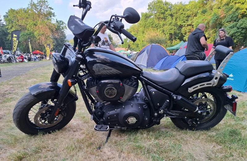 Indian Chief Bobber dark horse , снимка 5 - Мотоциклети и мототехника - 52564570