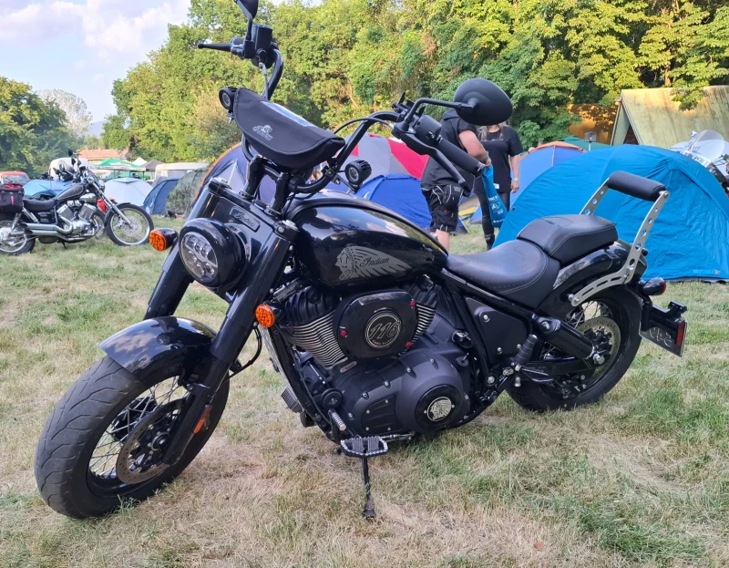 Indian Chief Bobber dark horse , снимка 2 - Мотоциклети и мототехника - 52564570