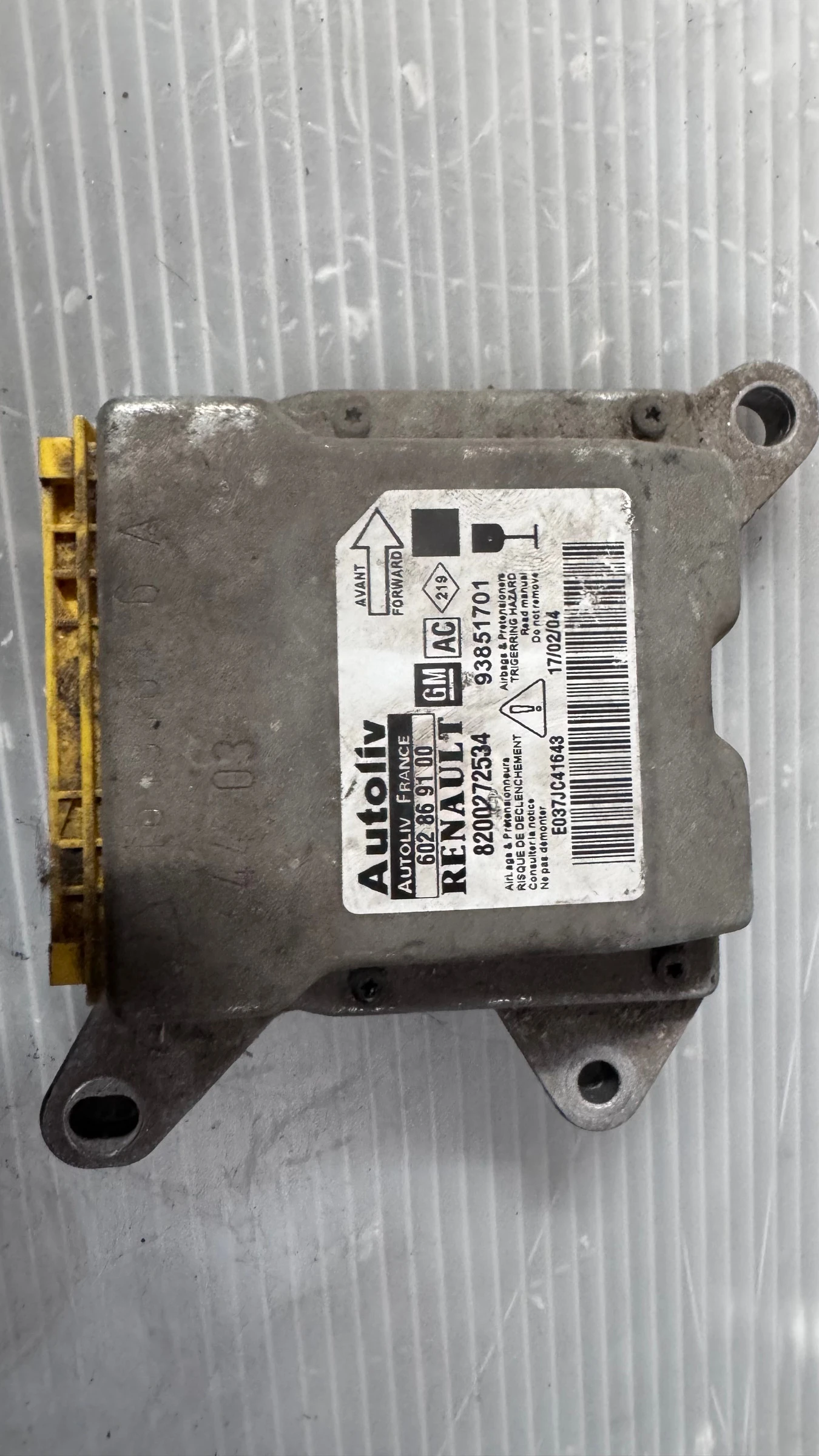 Airbag  /  /  a Renault Trafic - 8200272534 / 93851701 / 602869100 | Mobile.bg   2