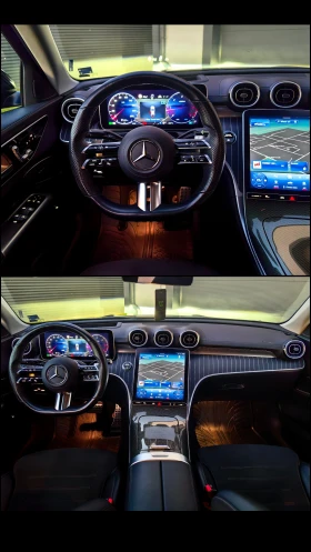 Mercedes-Benz C 300 D AMG 4M HUD Burmester Distronic 360 MULTIBEAM , снимка 9
