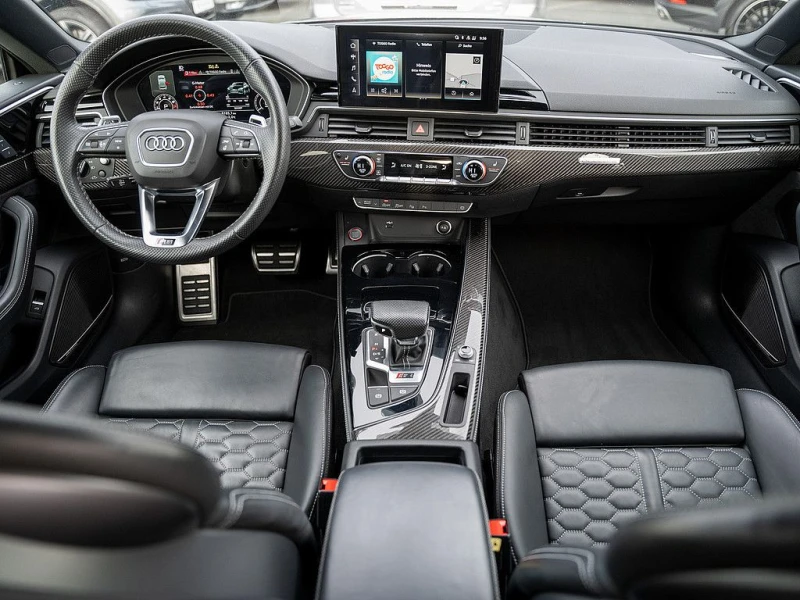 Audi Rs5 450HP/QUATTRO/PANO/B&O/AMBI/LED/CAM/277vpr, снимка 6 - Автомобили и джипове - 49930986