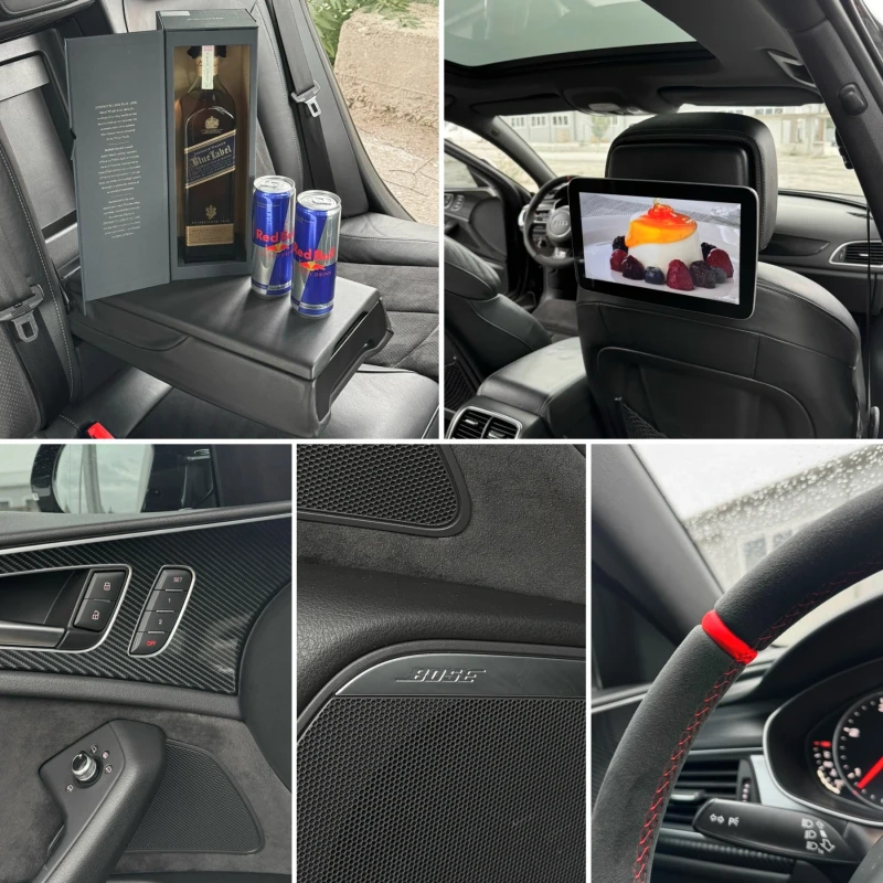 Audi A6 3.0biTDI/ S6 OPTIC/ 3xTV/ PANO/ BOSE/ CARBON, снимка 12 - Автомобили и джипове - 52122804