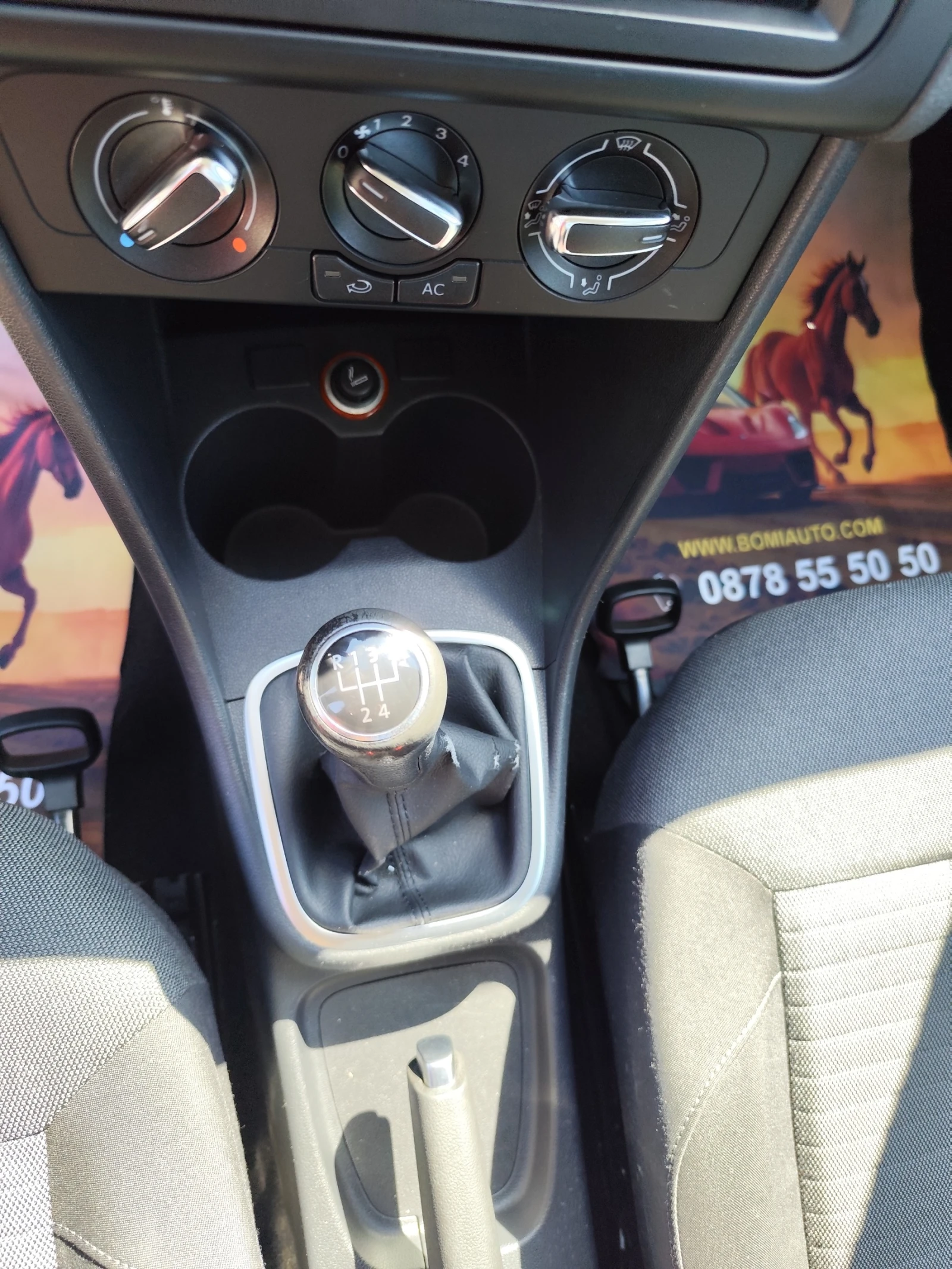 VW Polo 1.6TDi* EURO 5A* KLIMATIK* , снимка 9 - Автомобили и джипове - 55238872