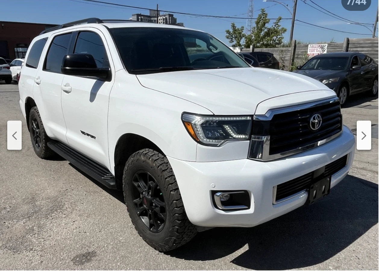 Toyota Sequoia 5.7* V8* TRD* SPORT* КАМЕРА* КЕЙЛЕС* БЕЗ* РЪЖДА*  - изображение 7