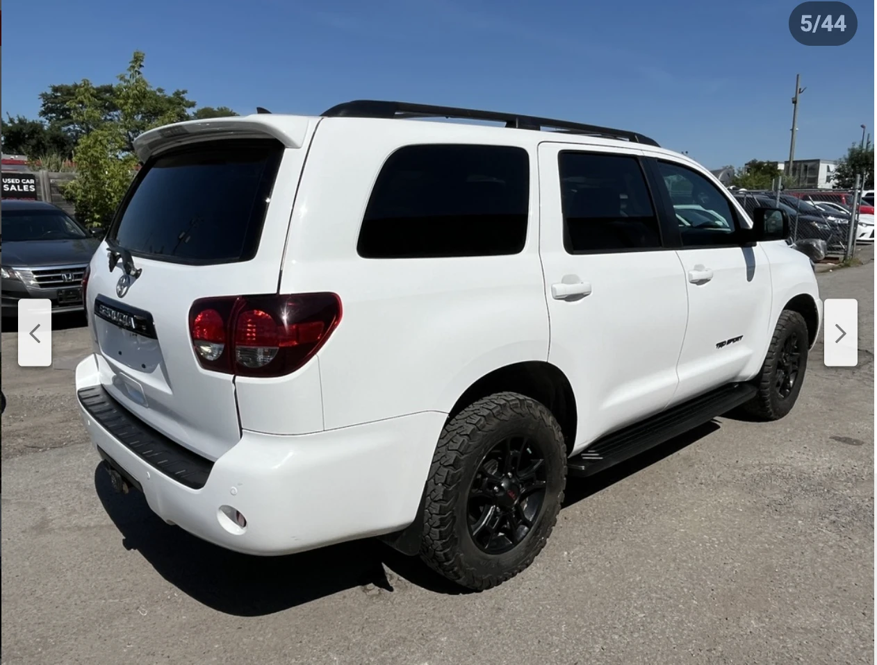 Toyota Sequoia 5.7* V8* TRD* SPORT* КАМЕРА* КЕЙЛЕС* БЕЗ* РЪЖДА*  - изображение 5