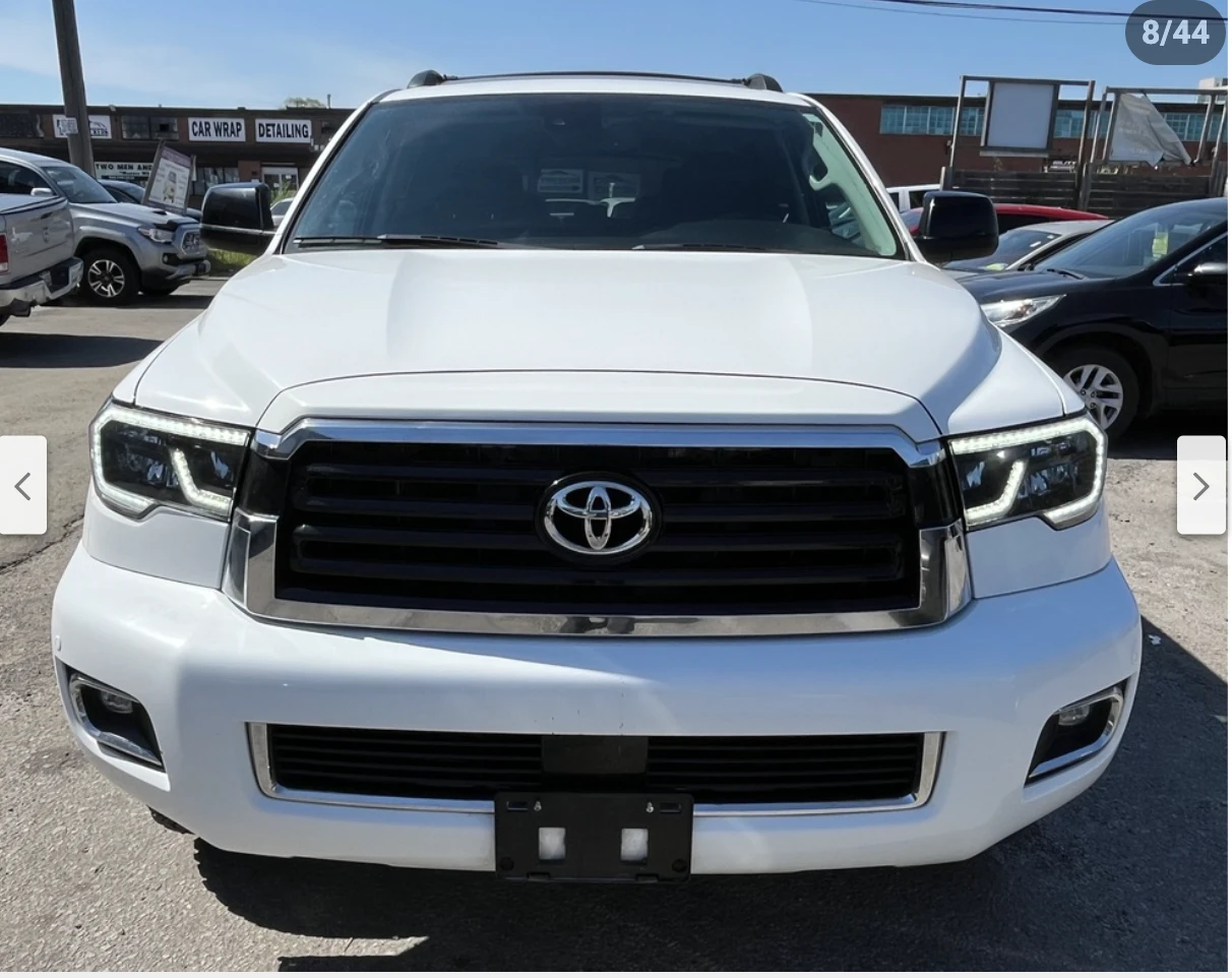 Toyota Sequoia 5.7* V8* TRD* SPORT* КАМЕРА* КЕЙЛЕС* БЕЗ* РЪЖДА*  - изображение 8