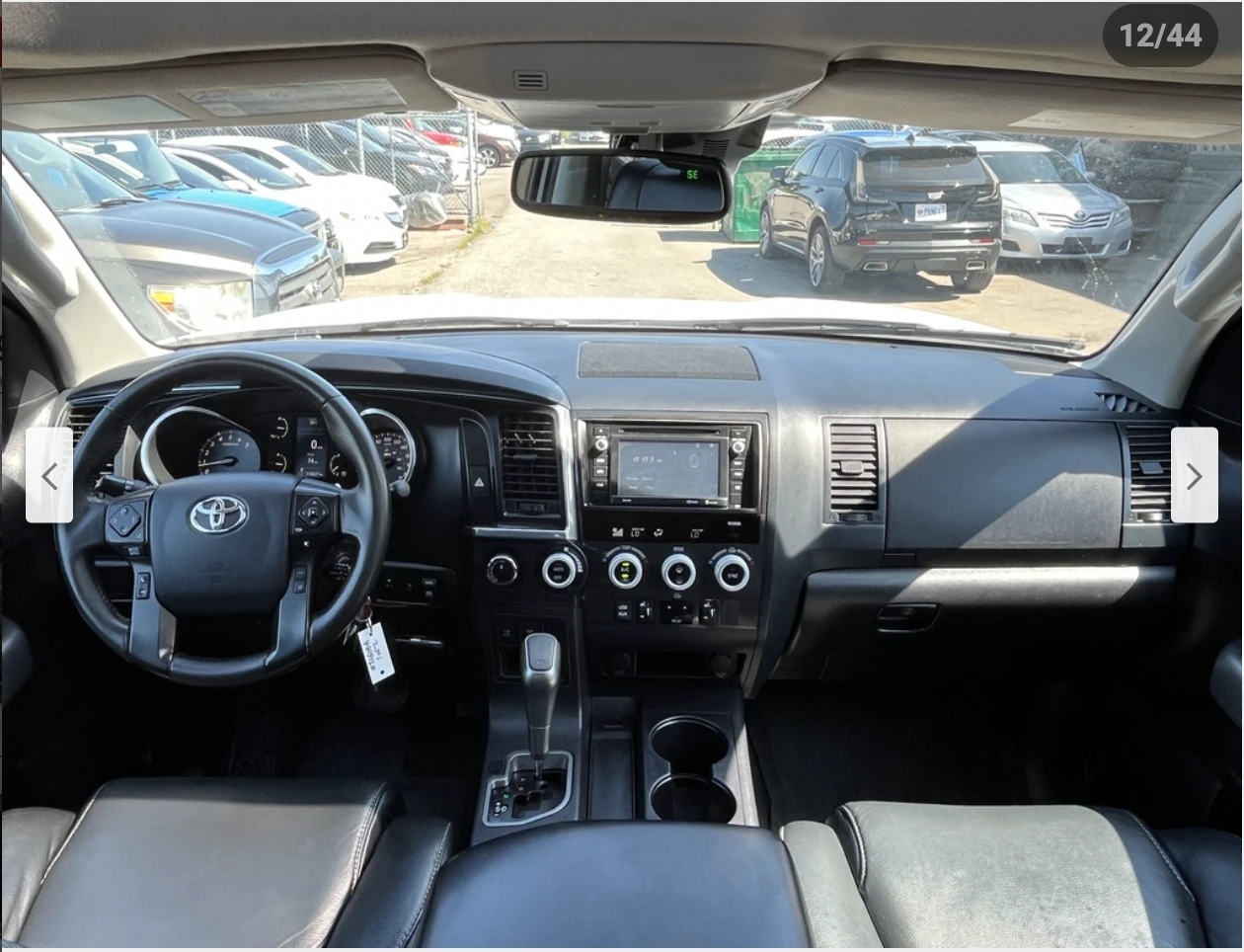 Toyota Sequoia 5.7* V8* TRD* SPORT* КАМЕРА* КЕЙЛЕС* БЕЗ* РЪЖДА*  - изображение 10