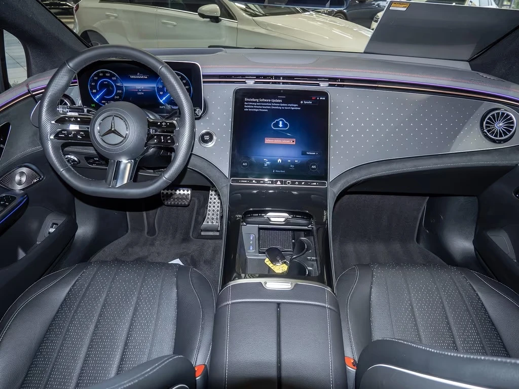 Mercedes-Benz EQE 350/AMG/4MATIC/BURM/PANO/360/DIGITAL LIGHT/, снимка 9 - Автомобили и джипове - 53952757