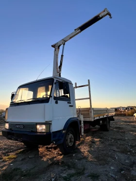 Iveco 75e14 6.0D  С КРАН , снимка 1
