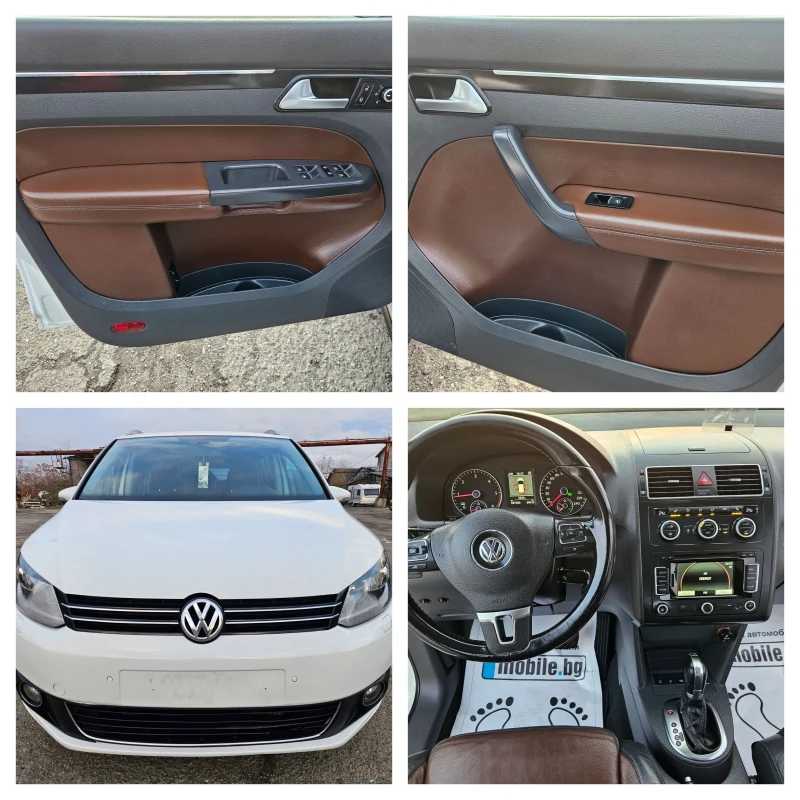 VW Touran 2.0tdi automat 6+ 1 koja navi 140ps panorama, снимка 16 - Автомобили и джипове - 48367739