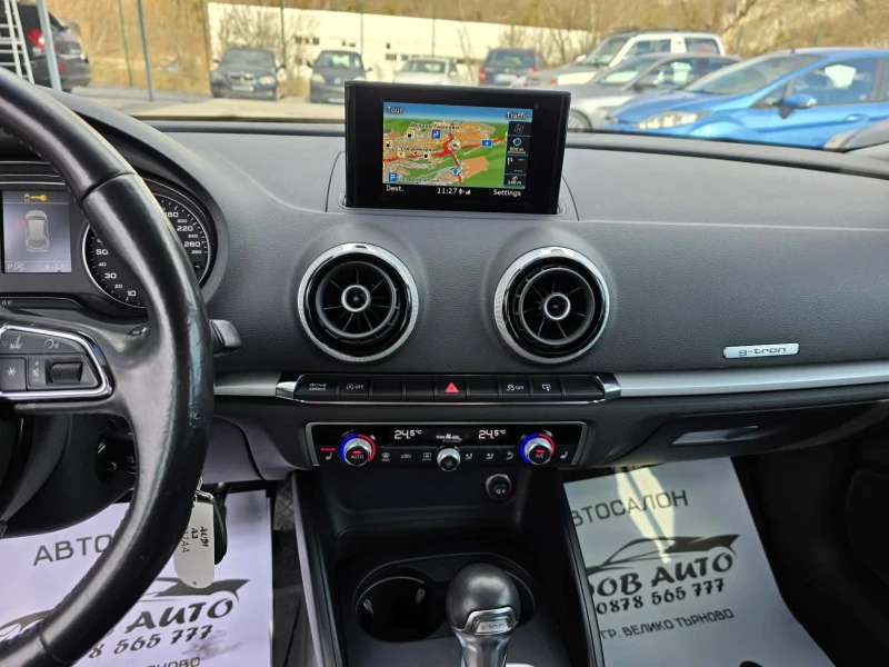 Audi A3 1.4TFSI-AVTOMAT-S LINE-G TRON-НАВИ-ПОДГРЕВ, снимка 11 - Автомобили и джипове - 52949921