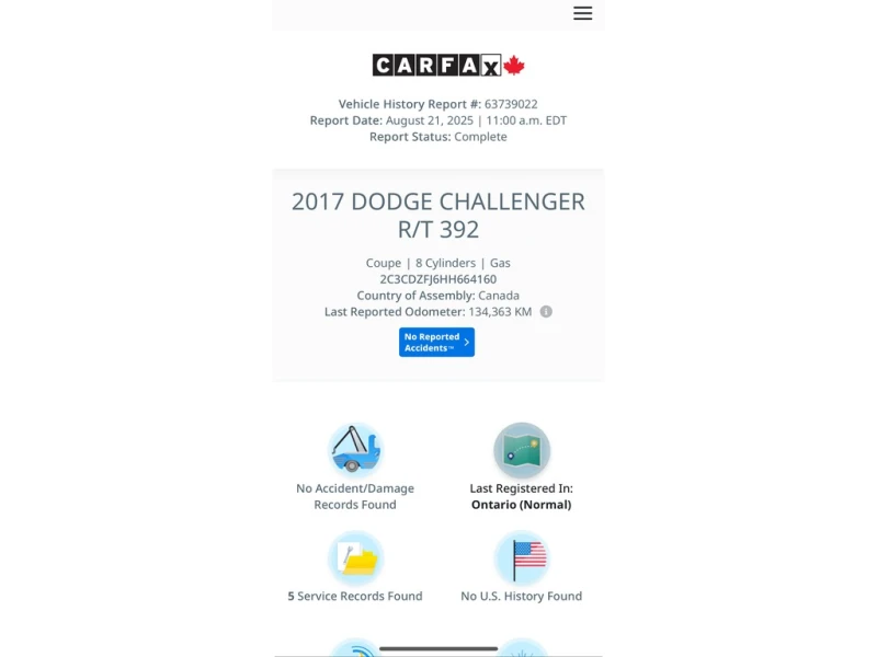 Dodge Challenger SCAT PACK * * CARFAX * * АВТО КРЕДИТ * * , снимка 13 - Автомобили и джипове - 53216927