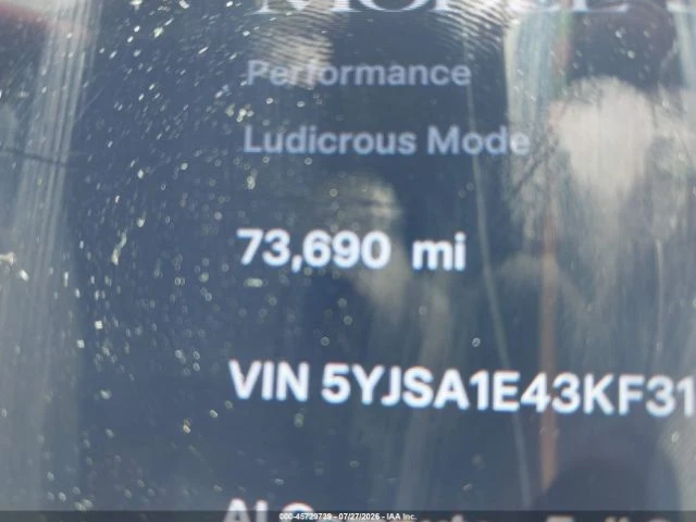 Tesla Model S PERFORMANCE* DUAL MOTOR* LUDICROUS* , снимка 14 - Автомобили и джипове - 56074921