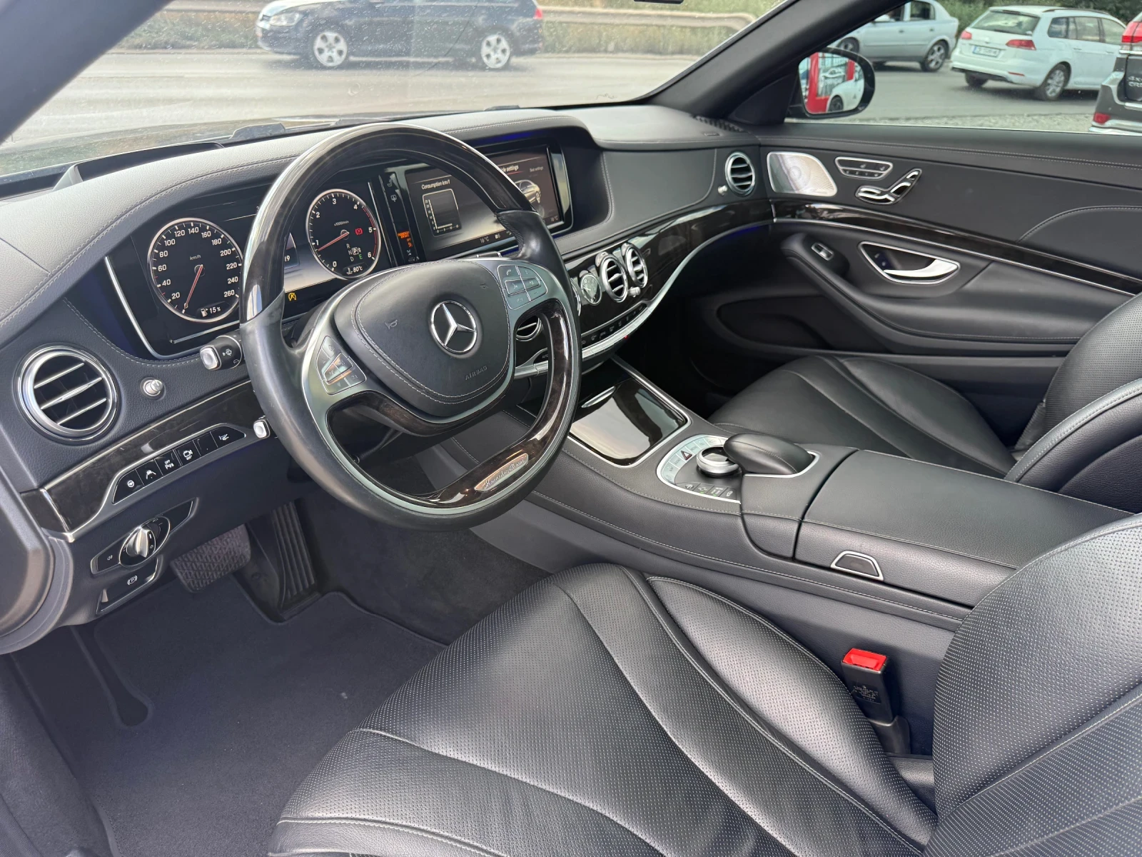 Mercedes-Benz S 350  4MATIC HUD 360 камера .ЛИЗИНГ100%Одобрение, снимка 12 - Автомобили и джипове - 55848999