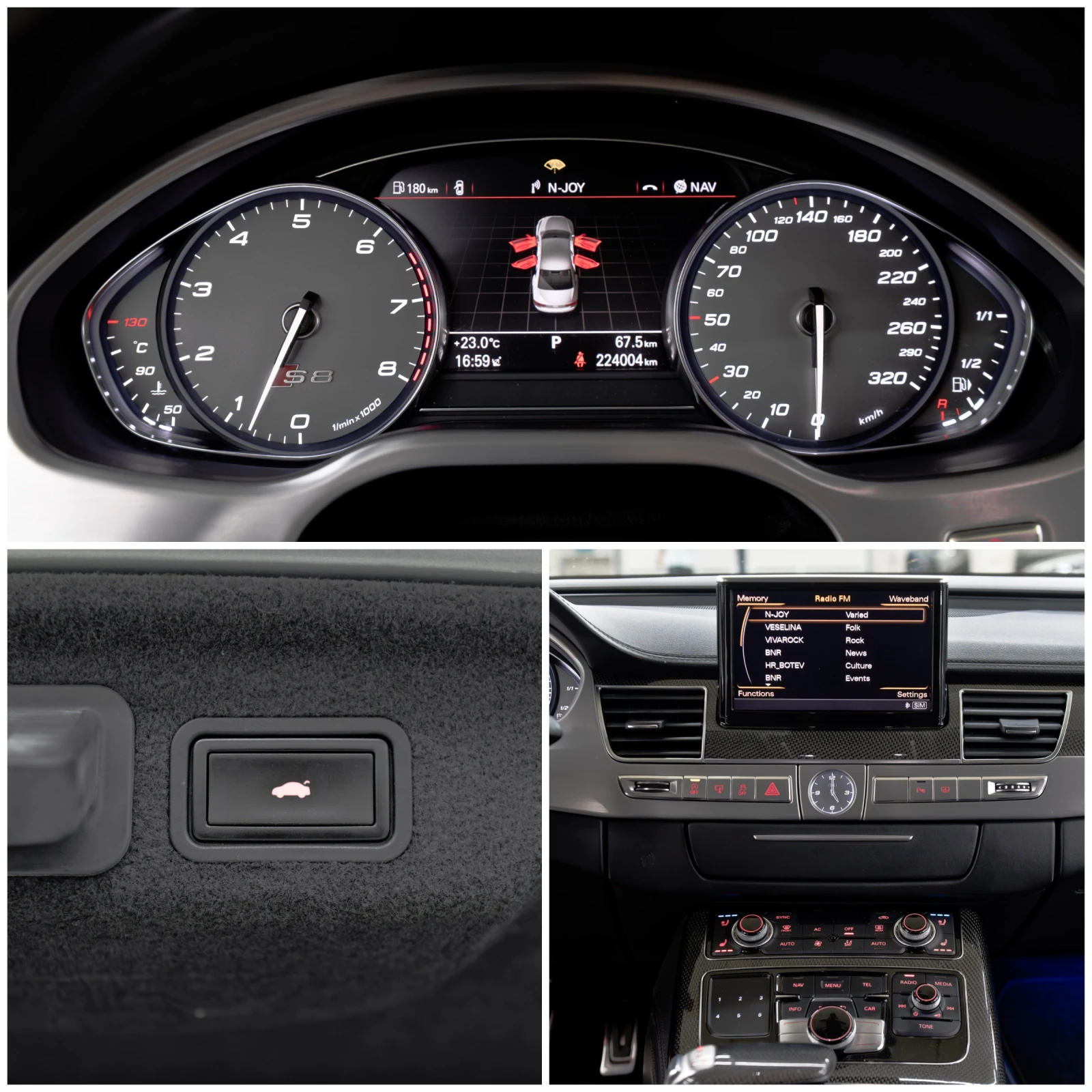 Audi S8 STAGE 2 700КС, снимка 16 - Автомобили и джипове - 56606787