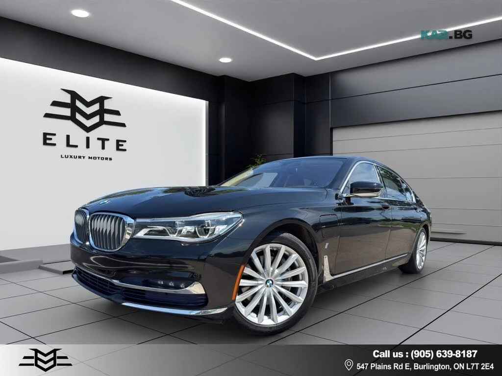 BMW 740 LE* XDRIVE* 360CAMERA* ПАНОРАМА* PLUG-IN* , снимка 3 - Автомобили и джипове - 56705595