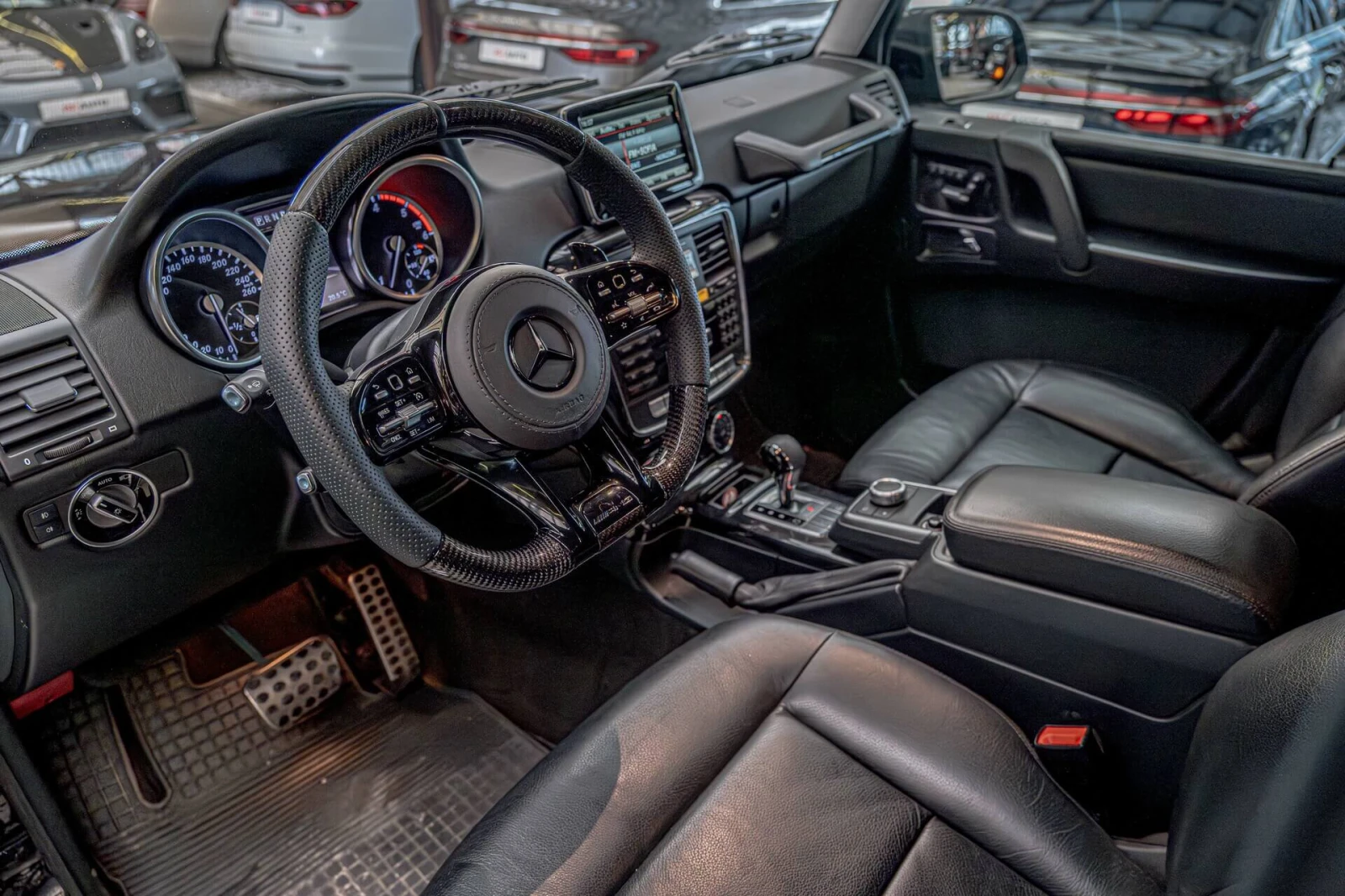 Mercedes-Benz G 350 BRABUS/57 000 КМ/Камера/Подгрев/Печка/Memory, снимка 8 - Автомобили и джипове - 54459478