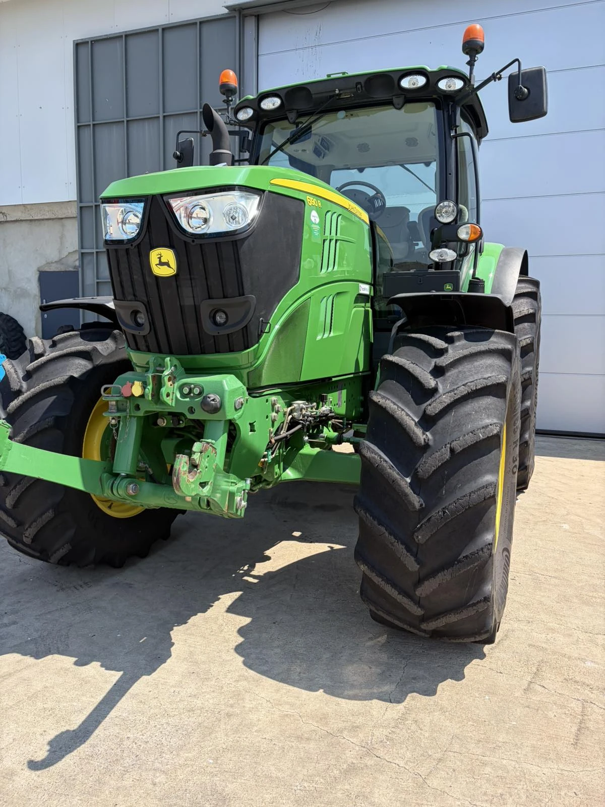 Трактор John Deere 6190R - лизинг, снимка 4 - Селскостопанска техника - 55348493