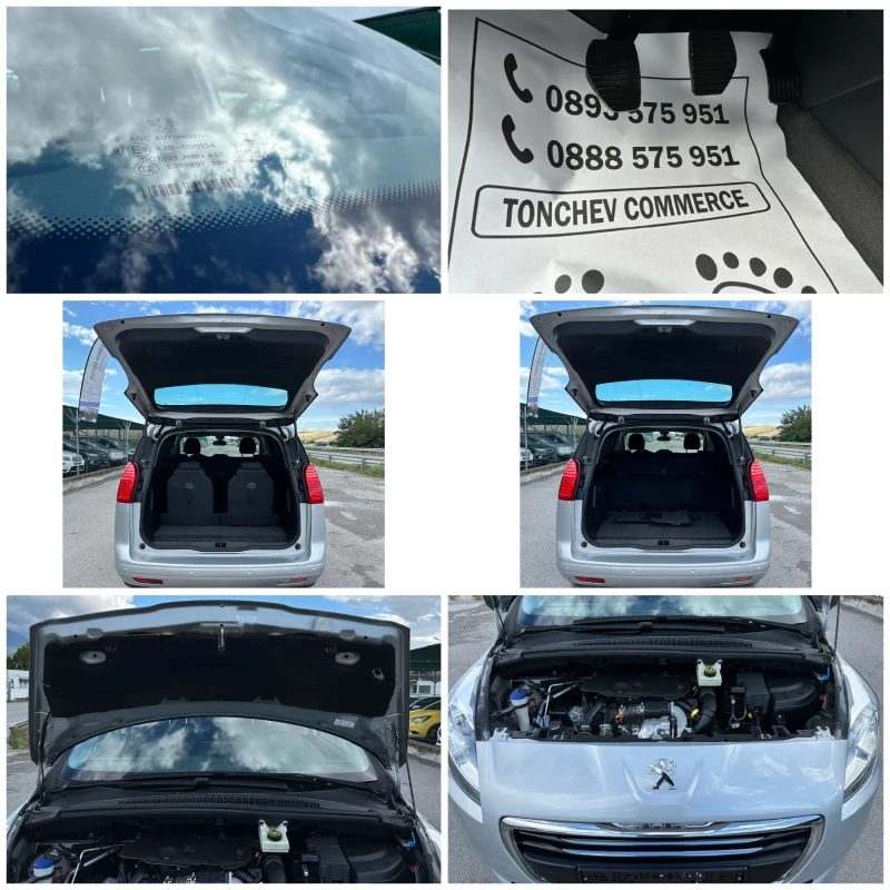 Peugeot 5008 1.6-EHDI-99.000km-NEW-NAVI-TV-DVD-6+ 1-TOP-FULL, снимка 17 - Автомобили и джипове - 47230462