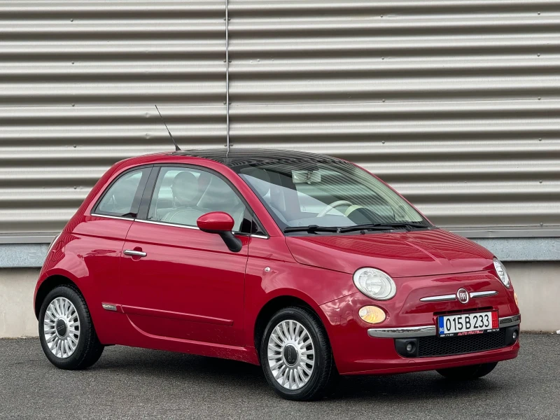 Fiat 500 1.2i ПАНОРАМА* ЛИЗИНГ* БАРТЕР, снимка 1 - Автомобили и джипове - 49328055