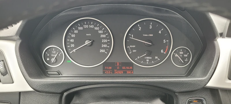 BMW 320 320D-184кс.Автомат.Сменена Верига.Перфектно, снимка 8 - Автомобили и джипове - 51993379