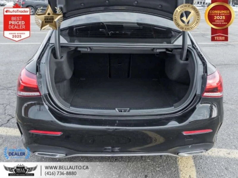 Mercedes-Benz A 220 * A220 | AMG PKG | B.CAM | PANO | LOWKMS | NOACCID, снимка 14 - Автомобили и джипове - 53537375