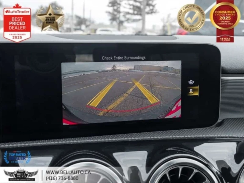 Mercedes-Benz A 220 * A220 | AMG PKG | B.CAM | PANO | LOWKMS | NOACCID, снимка 12 - Автомобили и джипове - 53537375