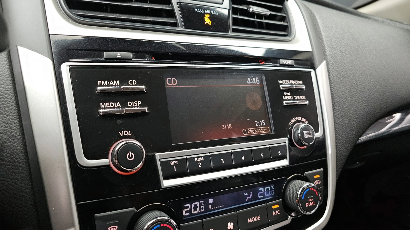 Nissan Altima 2.5* L33* ПОДГРЕВ, снимка 11 - Автомобили и джипове - 54934205