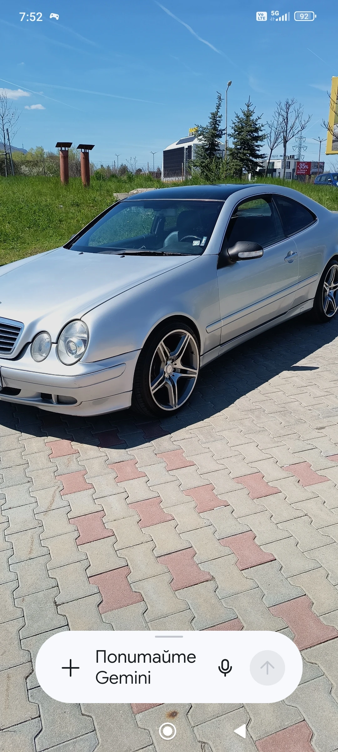 Mercedes-Benz CLK Газ.авт.нави кожа