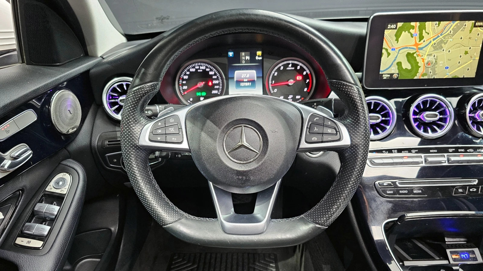 Mercedes-Benz C 200 63 AMG TUNNIG* BURMASTER* KEYLESS* КРАЙНА ЦЕНА , снимка 6 - Автомобили и джипове - 55091857