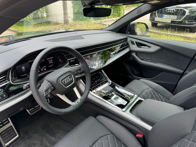 Audi SQ8 TFSI/FACELIFT/BLACK OPTIC/S-SEATS/B&O/MATRIX/PANO/, снимка 8 - Автомобили и джипове - 48205185