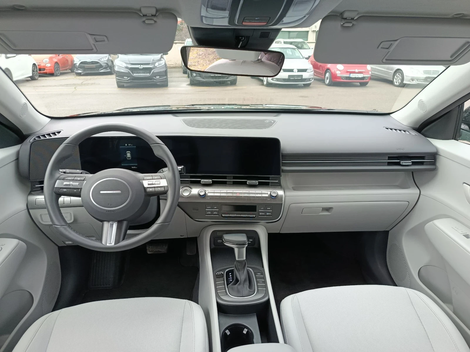 Hyundai Kona * * НАЛИЧНА ЗА ОГЛЕД* * НОВ ВНОС* * 9600КМ* * ТОП*, снимка 13 - Автомобили и джипове - 54070335