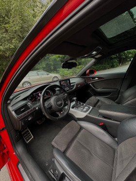 Audi A6 KEYLESS/3x-SlineMATRIX/PANORAMA/Червена перла/BOSE, снимка 15