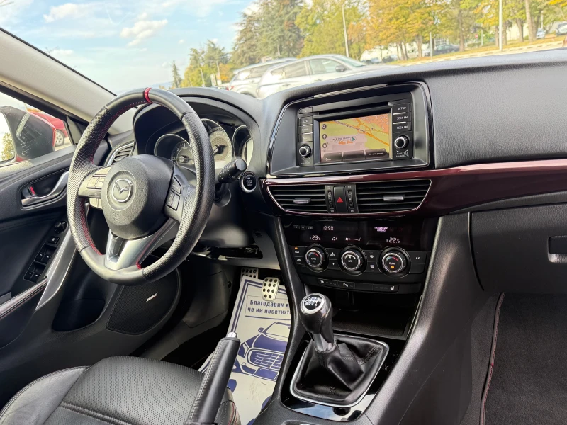 Mazda 6 2.2/Bose/Memory/Key-Less/Navi/Camera/Подгрев/Top/, снимка 9 - Автомобили и джипове - 52132533