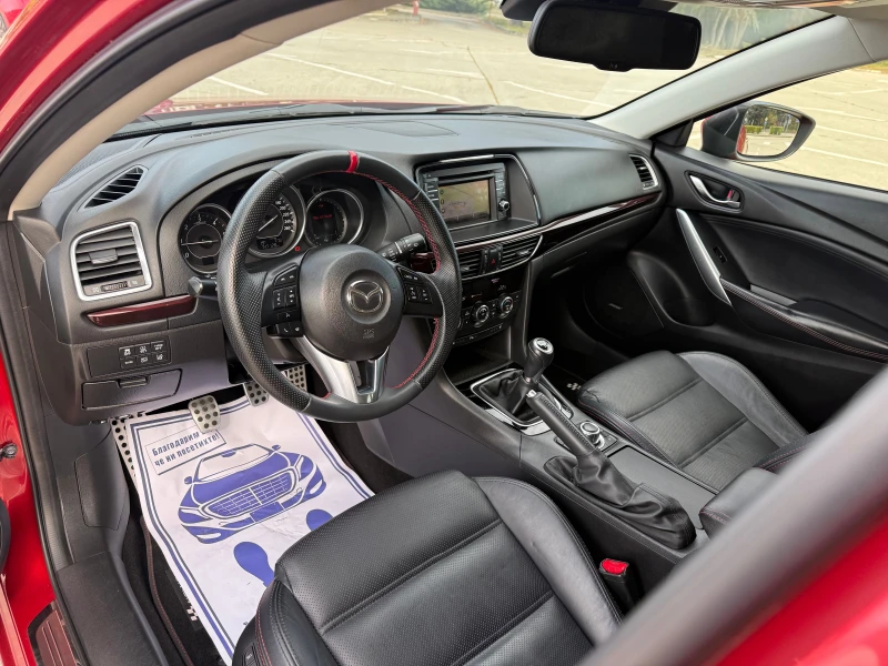 Mazda 6 2.2/Bose/Memory/Key-Less/Navi/Camera/Подгрев/Top/, снимка 8 - Автомобили и джипове - 52132533