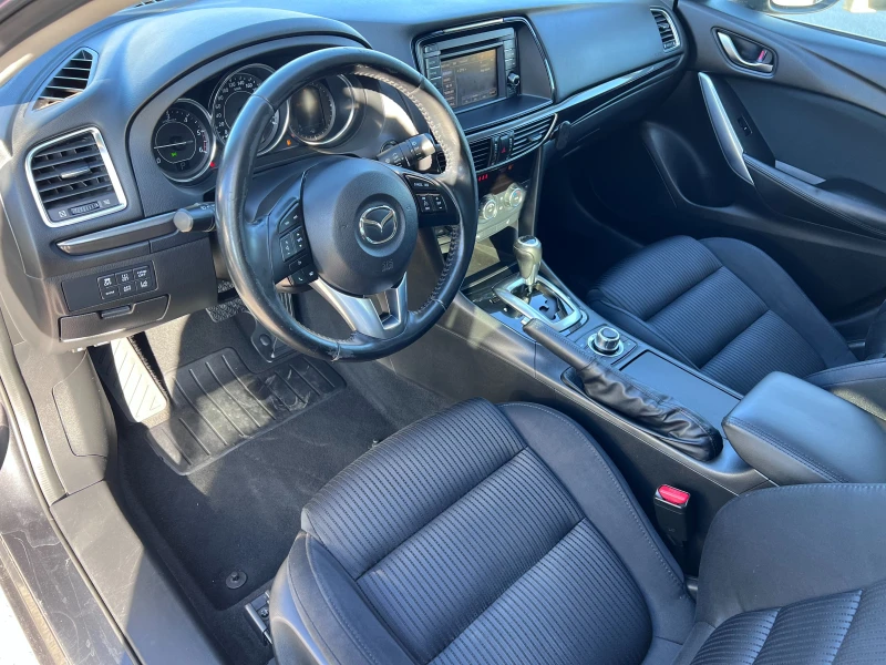 Mazda 6 2.2D АВТОМАТ НАВИ КСЕНОН ПАРКТРОНИК ПОДГРЕВ TOP, снимка 8 - Автомобили и джипове - 52776045