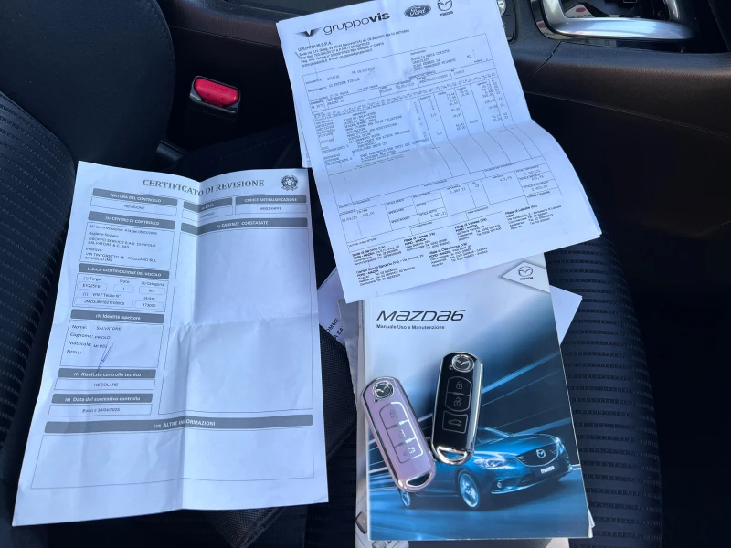 Mazda 6 2.2D АВТОМАТ НАВИ КСЕНОН ПАРКТРОНИК ПОДГРЕВ TOP, снимка 17 - Автомобили и джипове - 52776045