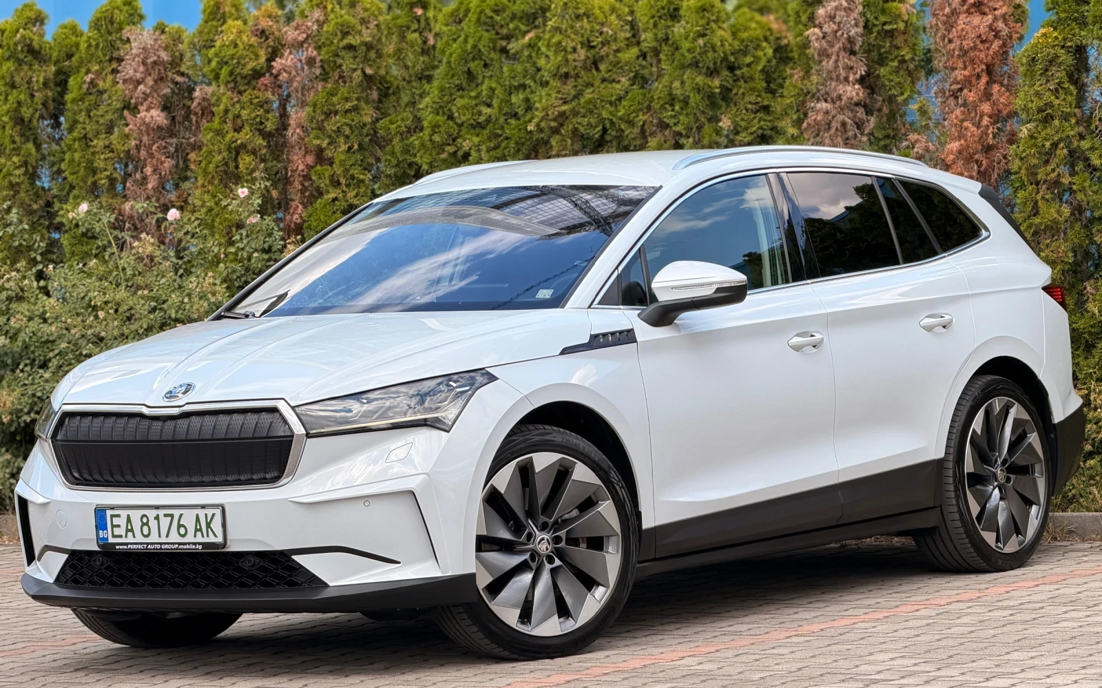 Skoda Enyaq IV80-KEYLESS-ТЕРМОПОМПА-КОЖА-ПАМЕТ-ПОДГРЕВ-УНИКАТ!