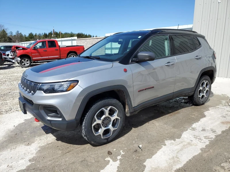 Jeep Compass TRAILHAWK * Перфектна за ГАЗ!, снимка 1 - Автомобили и джипове - 47737350