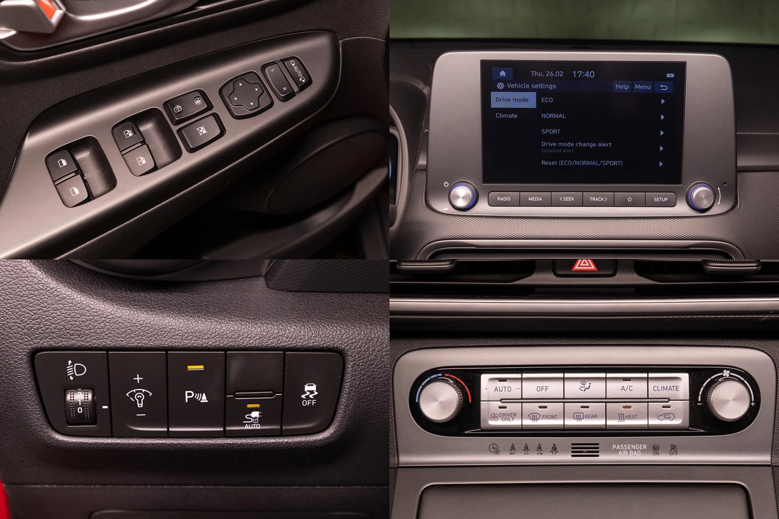 Hyundai Kona Electric Long range 64kWh Подгрев на седалки, снимка 16 - Автомобили и джипове - 53708554