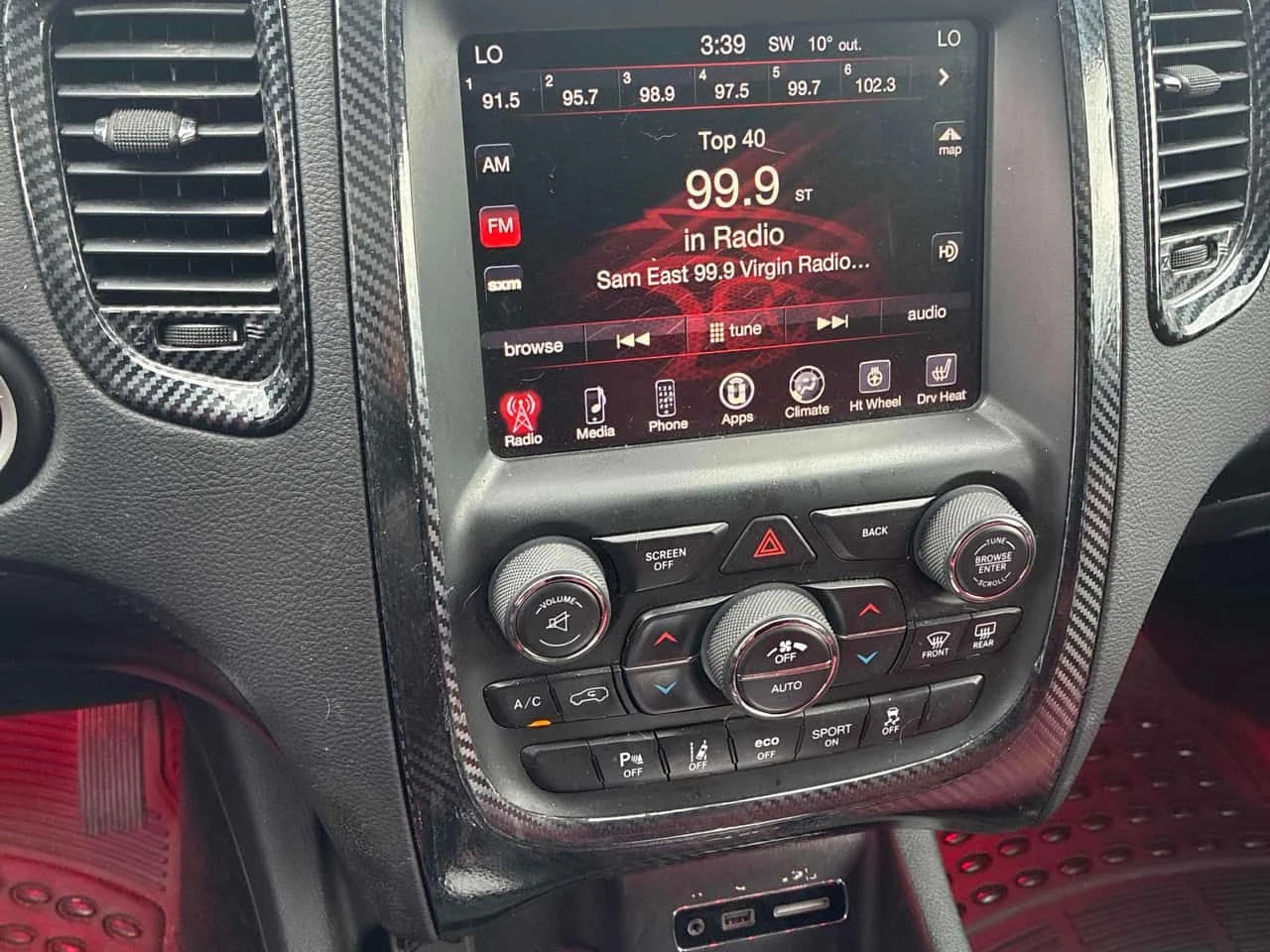 Dodge Durango * AWD 4dr R/T * PANO* KEYLESS* ПОДГРЕВ* , снимка 9 - Автомобили и джипове - 54525904