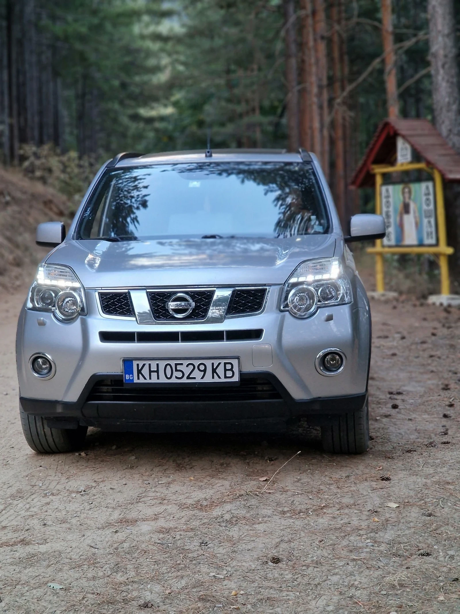 Nissan X-trail Кожа, панорама, теглич, 4Хподгрев, 4х4, ел.седалки, снимка 8 - Автомобили и джипове - 54658111