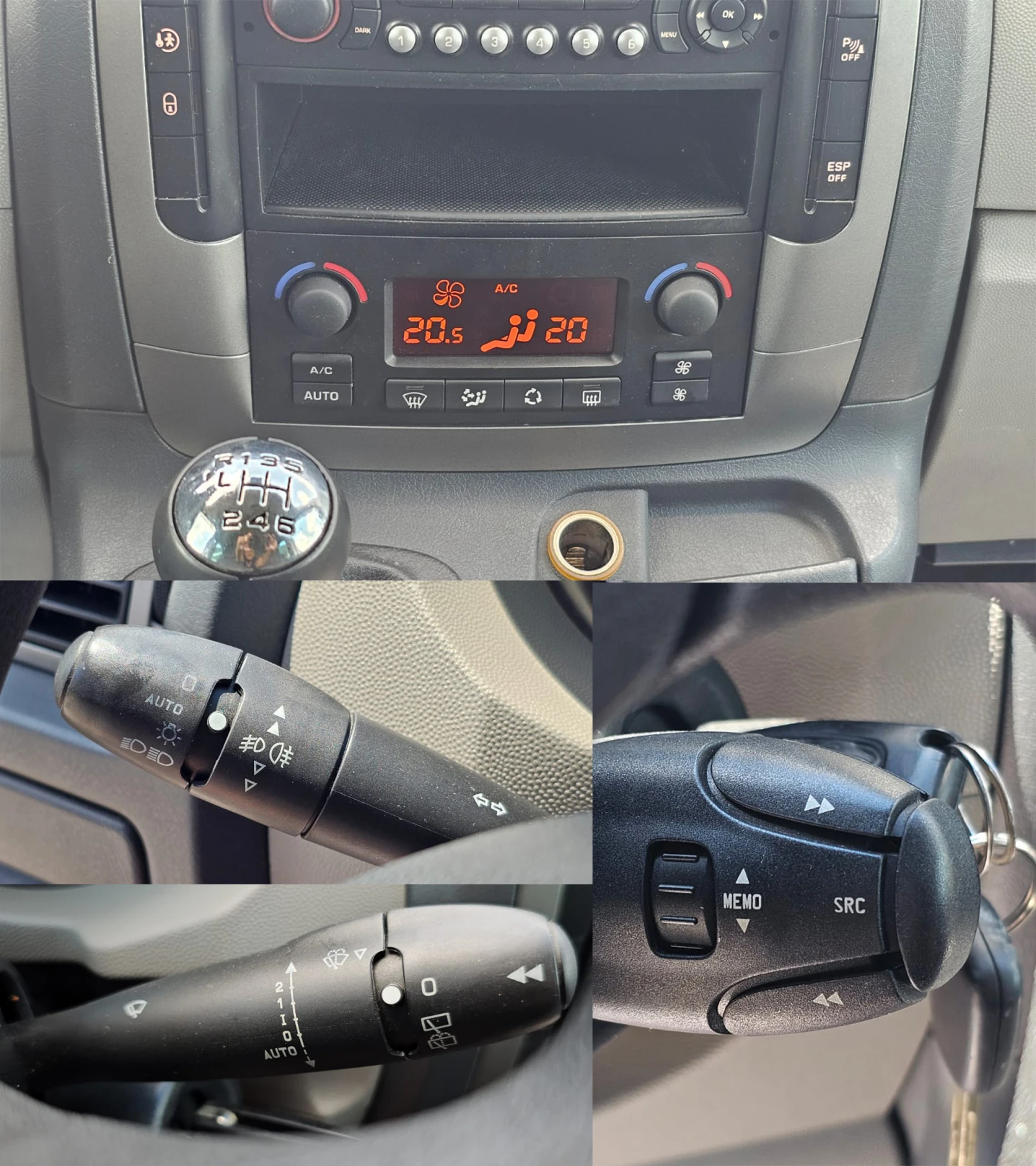 Fiat Scudo 2.0D 6SP CH MAXI-8 МЕСТА-ИСТОРИЯ-ЛИЗИНГ, снимка 11 - Бусове и автобуси - 55298367