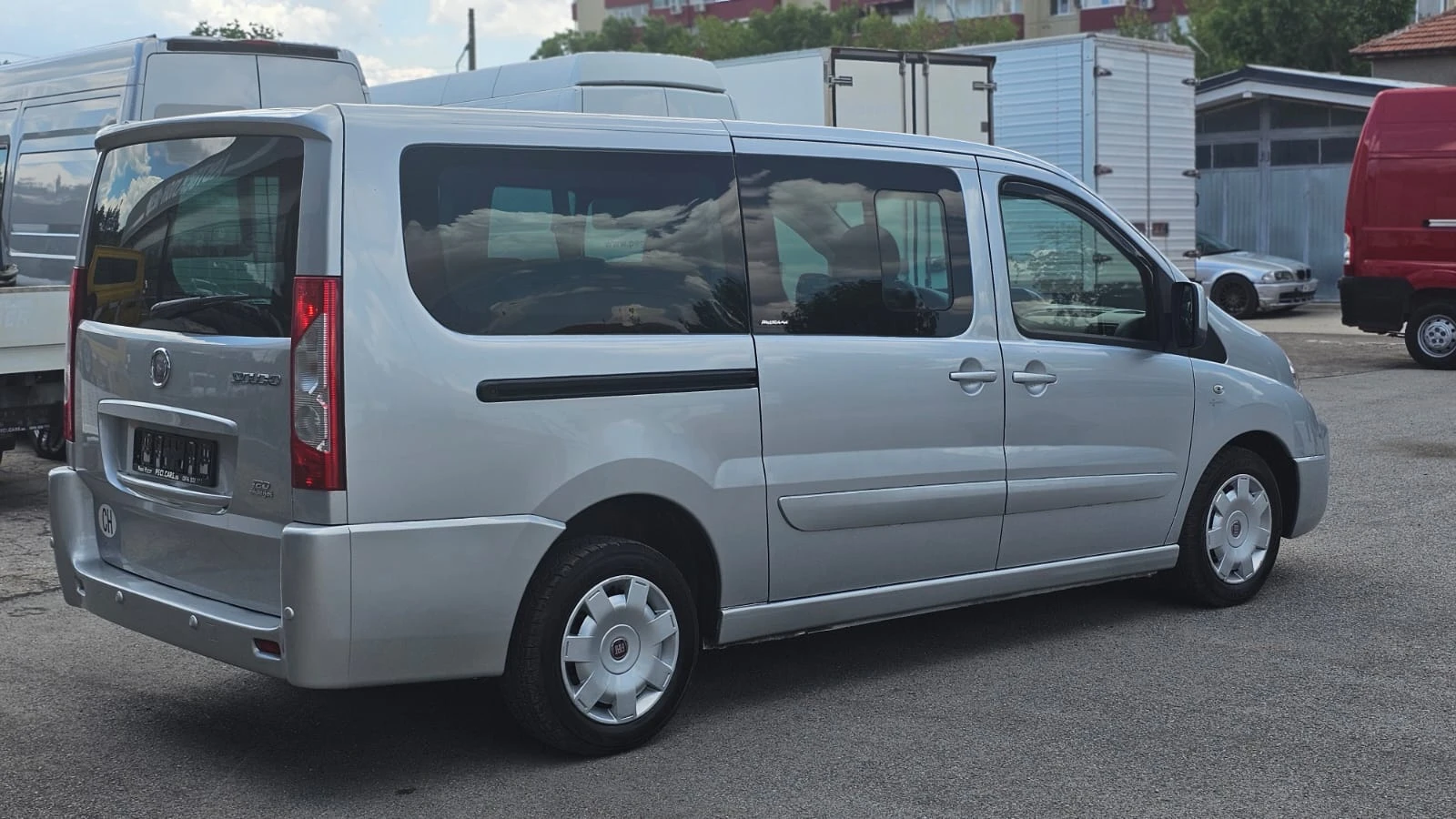 Fiat Scudo 2.0D 6SP CH MAXI-8 МЕСТА-ИСТОРИЯ-ЛИЗИНГ, снимка 6 - Бусове и автобуси - 55298367