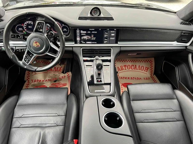 Porsche Panamera 4.0D-S-ПАНОРАМА-КАРБОНОВ ПАКЕТ, снимка 12 - Автомобили и джипове - 41557347