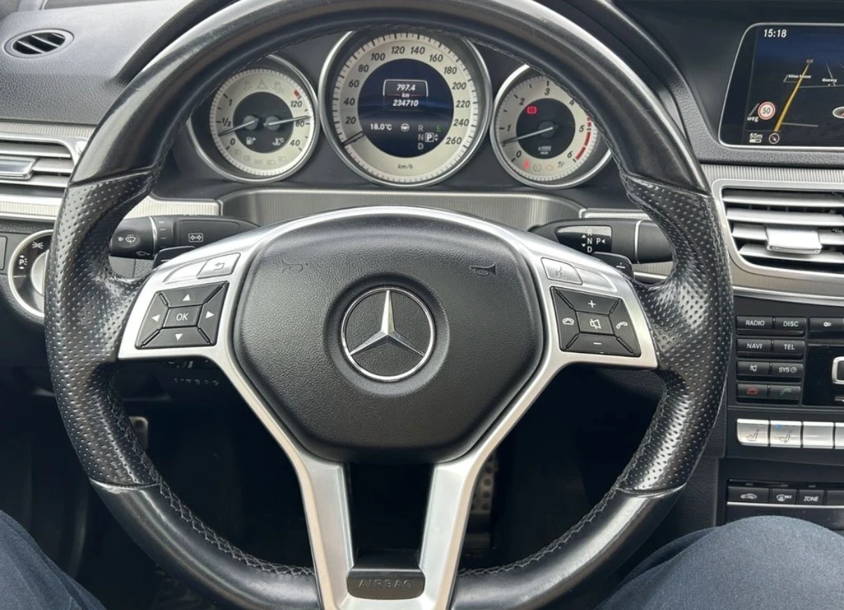 Mercedes-Benz E 350 AMG= 4= MATIC= DISTRONIC= OBDUHVANE= PODGREV= MASS | Mobile.bg   9