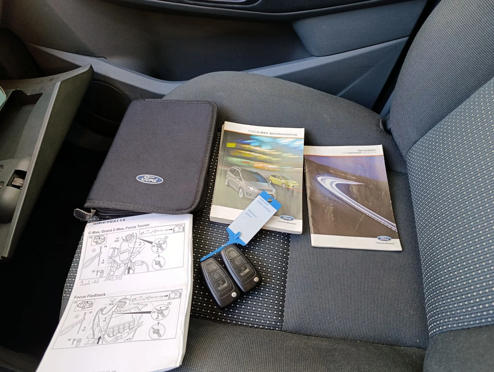 Ford C-max 1.6 tdci 95hp, снимка 9 - Автомобили и джипове - 53758231