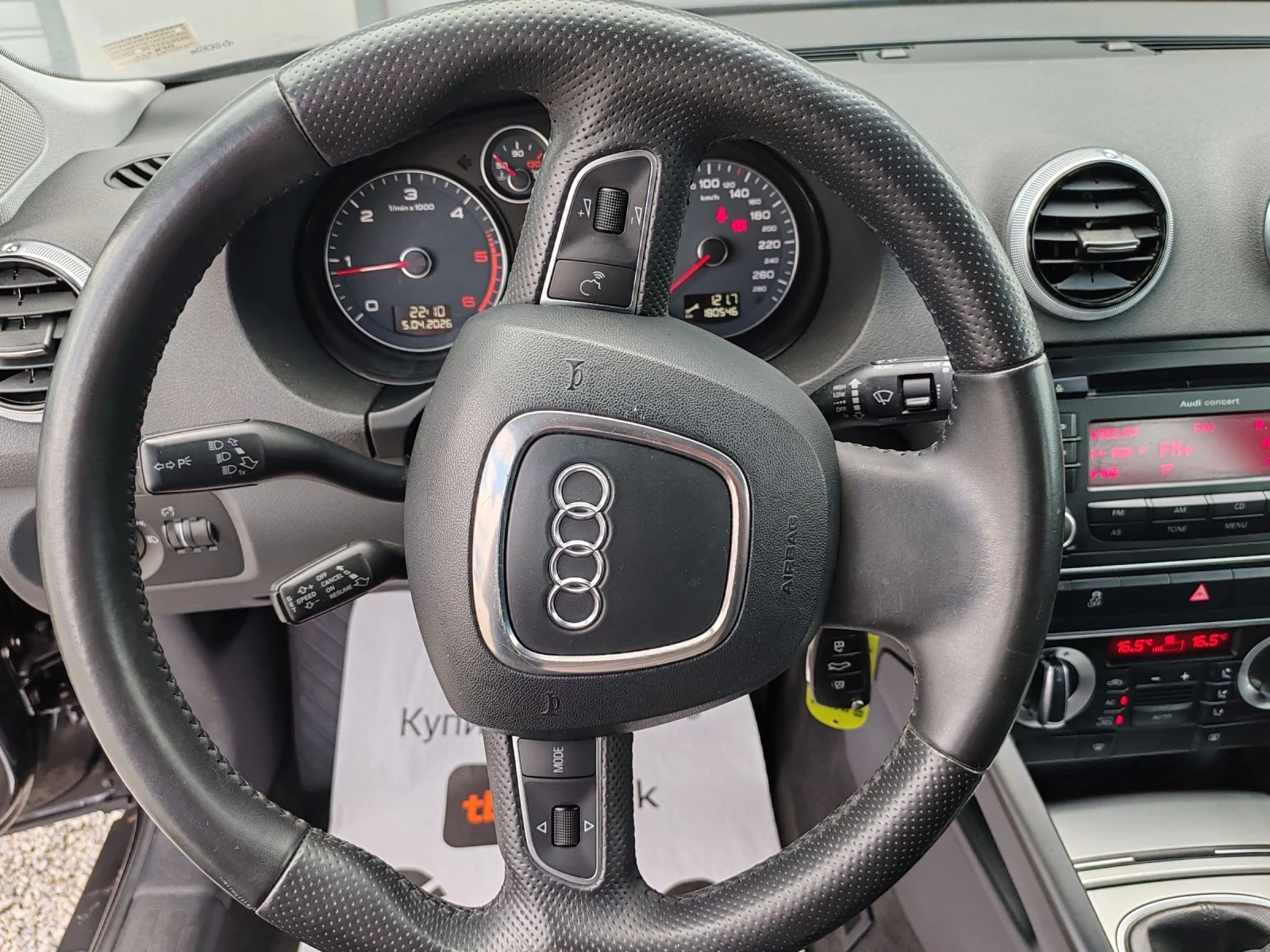 Audi A3 1.6TDI Face! Led! Xenon! Top! 180хил.км, снимка 12 - Автомобили и джипове - 54124688