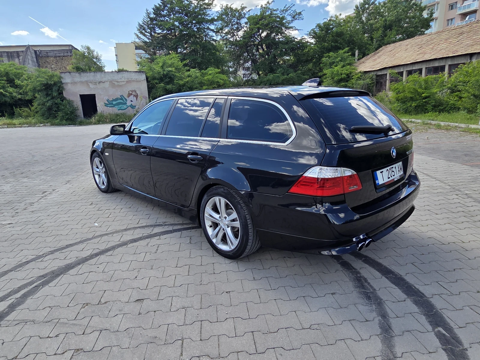 BMW 535 Е61 535D 2007г.жойстик кутия, като нова!!!, снимка 4 - Автомобили и джипове - 54712770